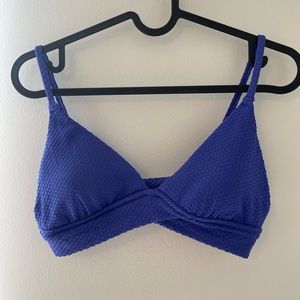Aerie triangle bikini top